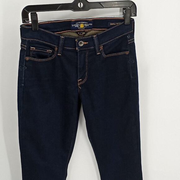 Lucky Brand Sofia Skinny Women's Dark Wash Ankle Jeans Size 2 (26) - Picture 2 of 16